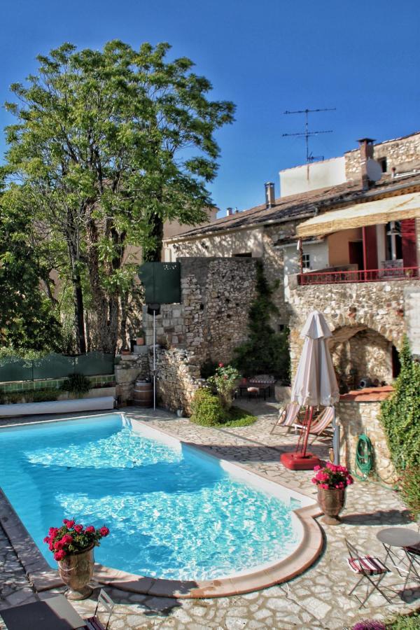 La Dolce Vita - Studio Dans Propriete Avec Piscine Montpeyroux  Exterior foto