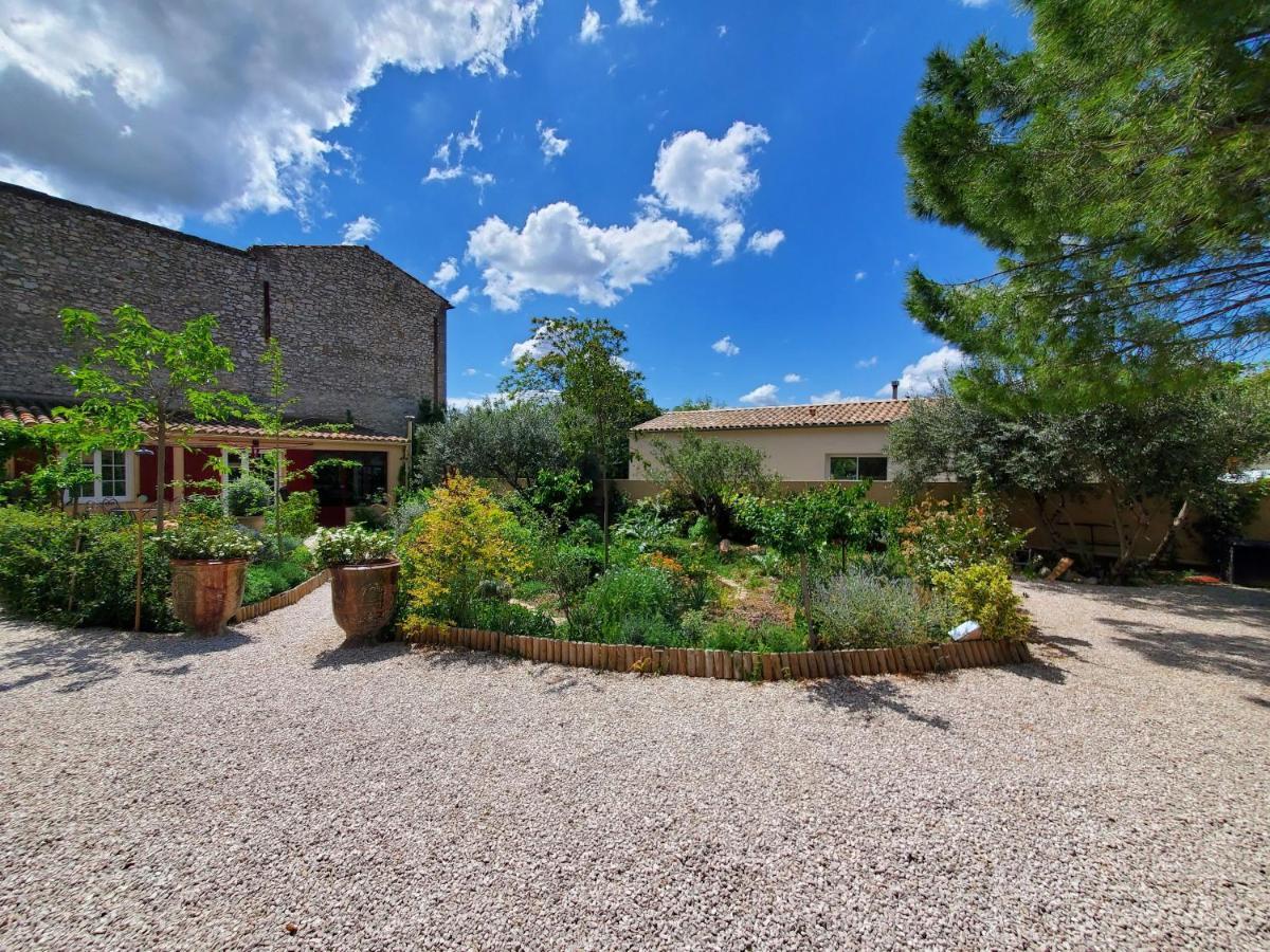 La Dolce Vita - Studio Dans Propriete Avec Piscine Montpeyroux  Exterior foto